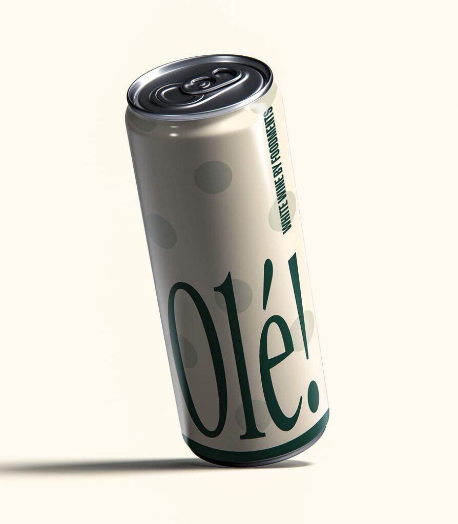 OLÉ! - VINO BLANCO EN LATA