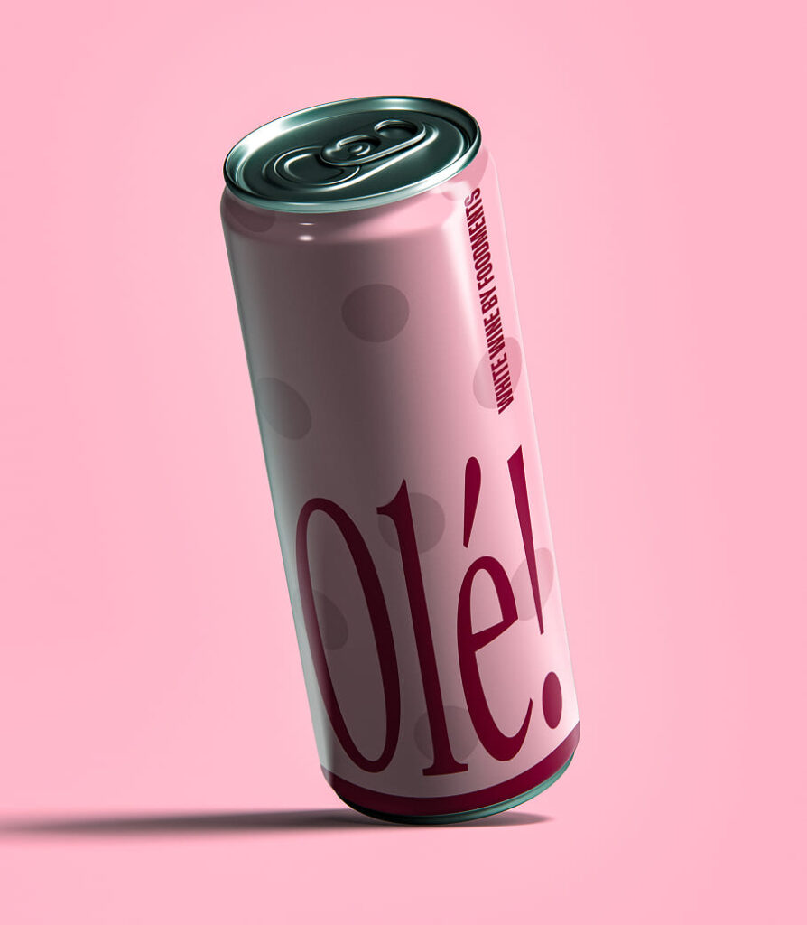 OLÉ! - VINO TINTO EN LATA