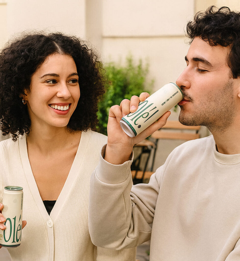 OLÉ! - VINO BLANCO EN LATA